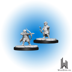 Critical Role Unpainted Miniatures: Lotusden Halfling Ranger Male